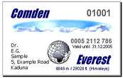 Comden Cards Everest xs